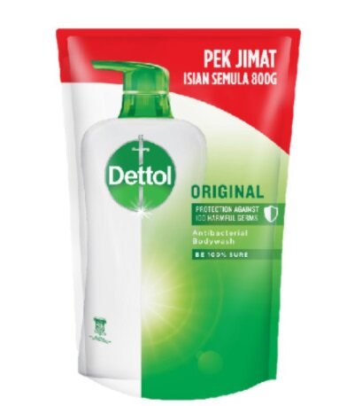 Dettol Shower Gel Antibacterial Body Wash Refill 750ml