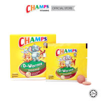 CHAMPS D-Worms 6 (2s) – Ubat Cacing untuk Kanak-kanak / D-Worms 6 (2s)