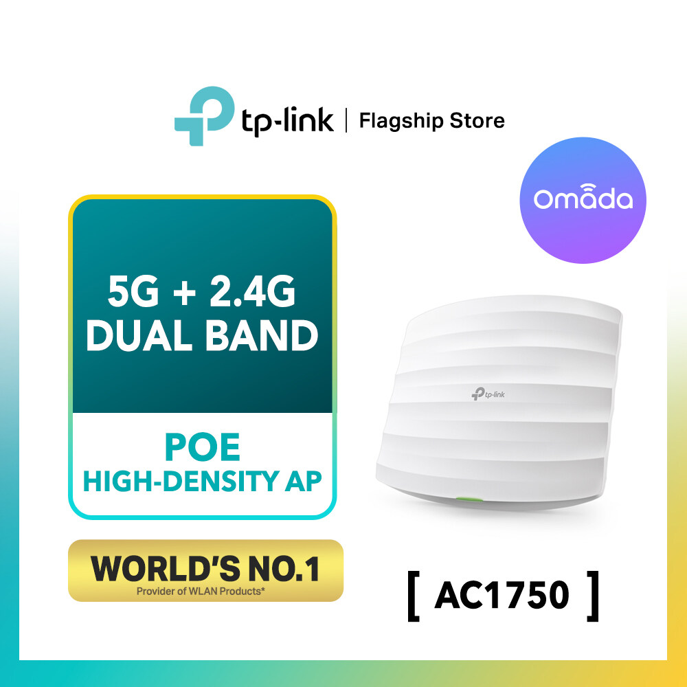 TP-Link EAP265 HD AC1750 Mesh Dual band High-Density Wireless MU-MIMO Gigabit Ceiling Mount Access Point EAP265 HD