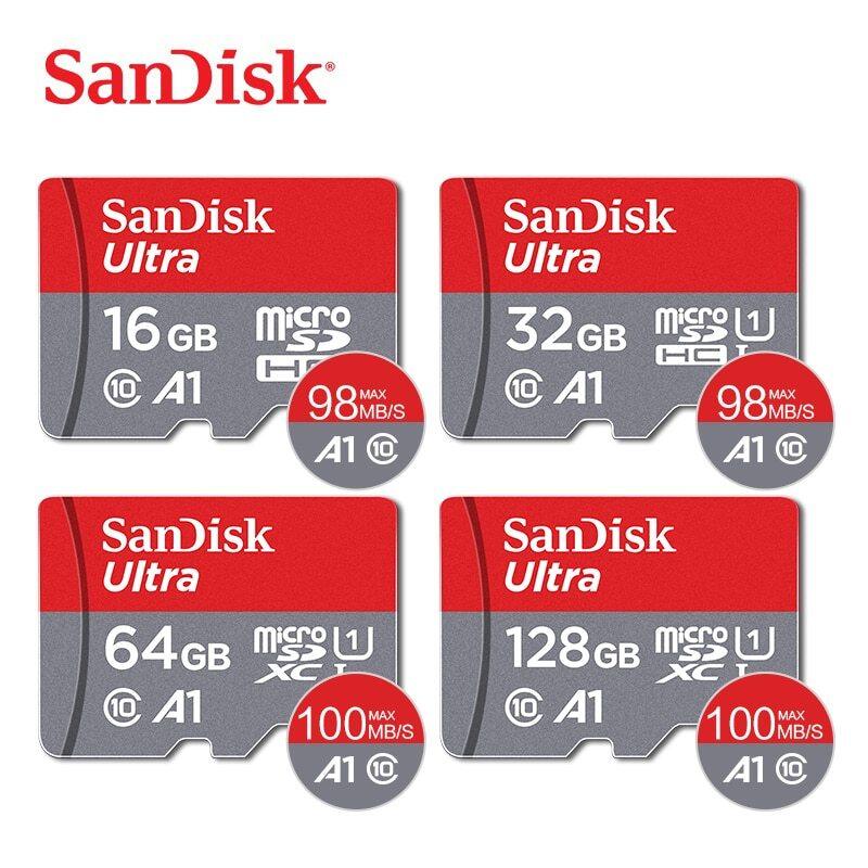 SanDisk Thẻ Nhớ Flash Micro Sd 128GB 64GB 32GB 16GB TF Usb Stick Micro Sd 8GB/48 MB/giây Class10micro Sd Thẻ