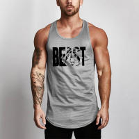 Summer Brand Fitness Tank Top Men Bodybuilding Gym Clothing Fitness Men Shirt slim fit Vests Mesh Singlets Muscle Tops