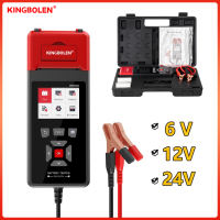 KINGBOLEN BM800 Car Battery Tester with Print Function 6V 12V 24V Battery Analyzer Cranking Test & Charging & Max Load Tools