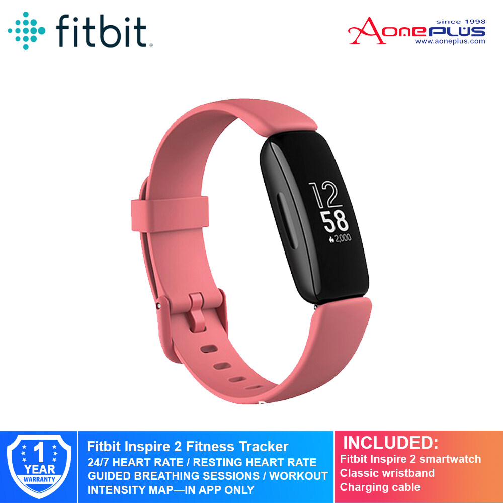 Fitbit Inspire 2 Fitness Tracker - Desert Rose FB418BKCR