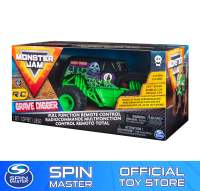 [Original] Monster Jam 1:24 Remote Control - Grave Digger Toys for Boys