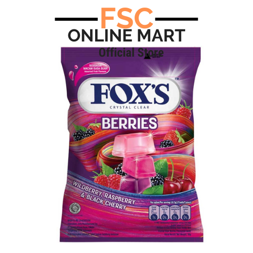 [FSC] Fox’s Crystal Clear Candy (Pouch Bag) 90gm