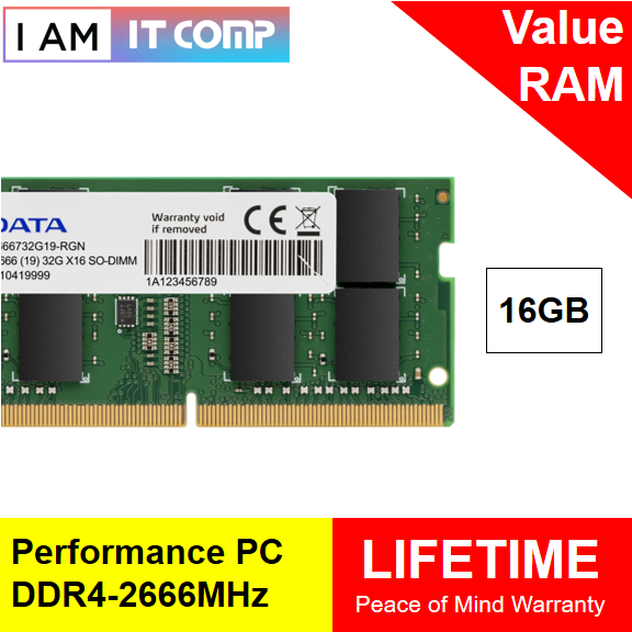 ADATA 16GB DDR4 2666 SODIMM RAM