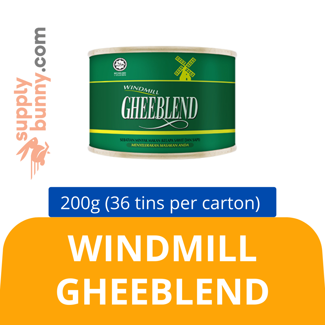 WindMill GheeBlend (200g X 36 tins) (sold per carton) 纯黄油 PJ Grocer Minyak Sapi Tulen