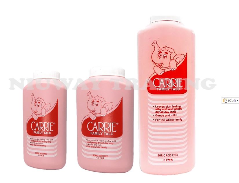 CARRIE FAMILY TALCUM