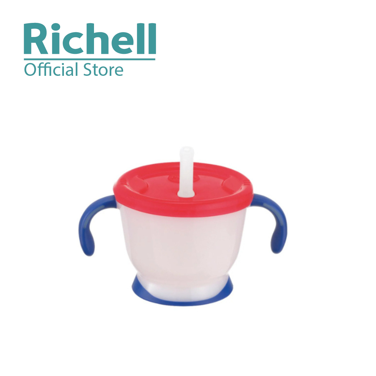 Richell Aqualea Training Straw Mug (6M+)