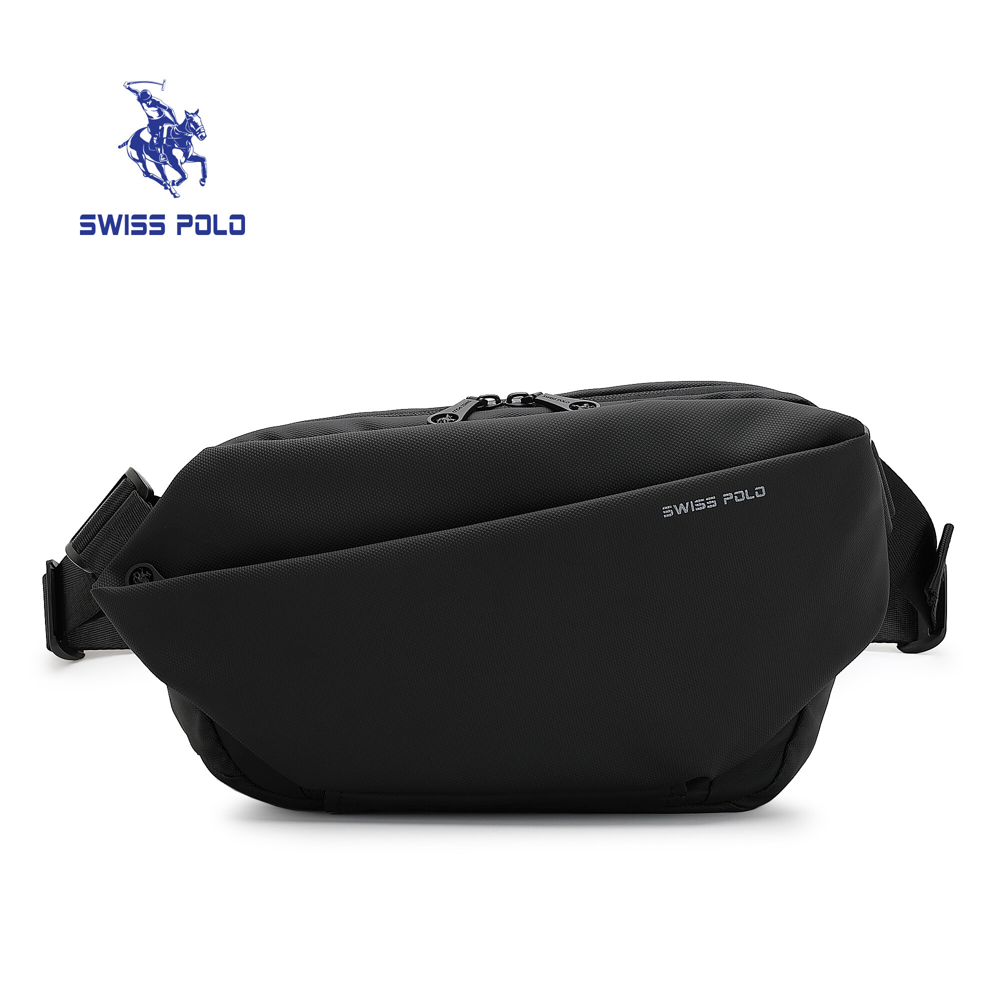 SWISS POLO Chest Bag/Sling Bag SYF 5010-1 BLACK