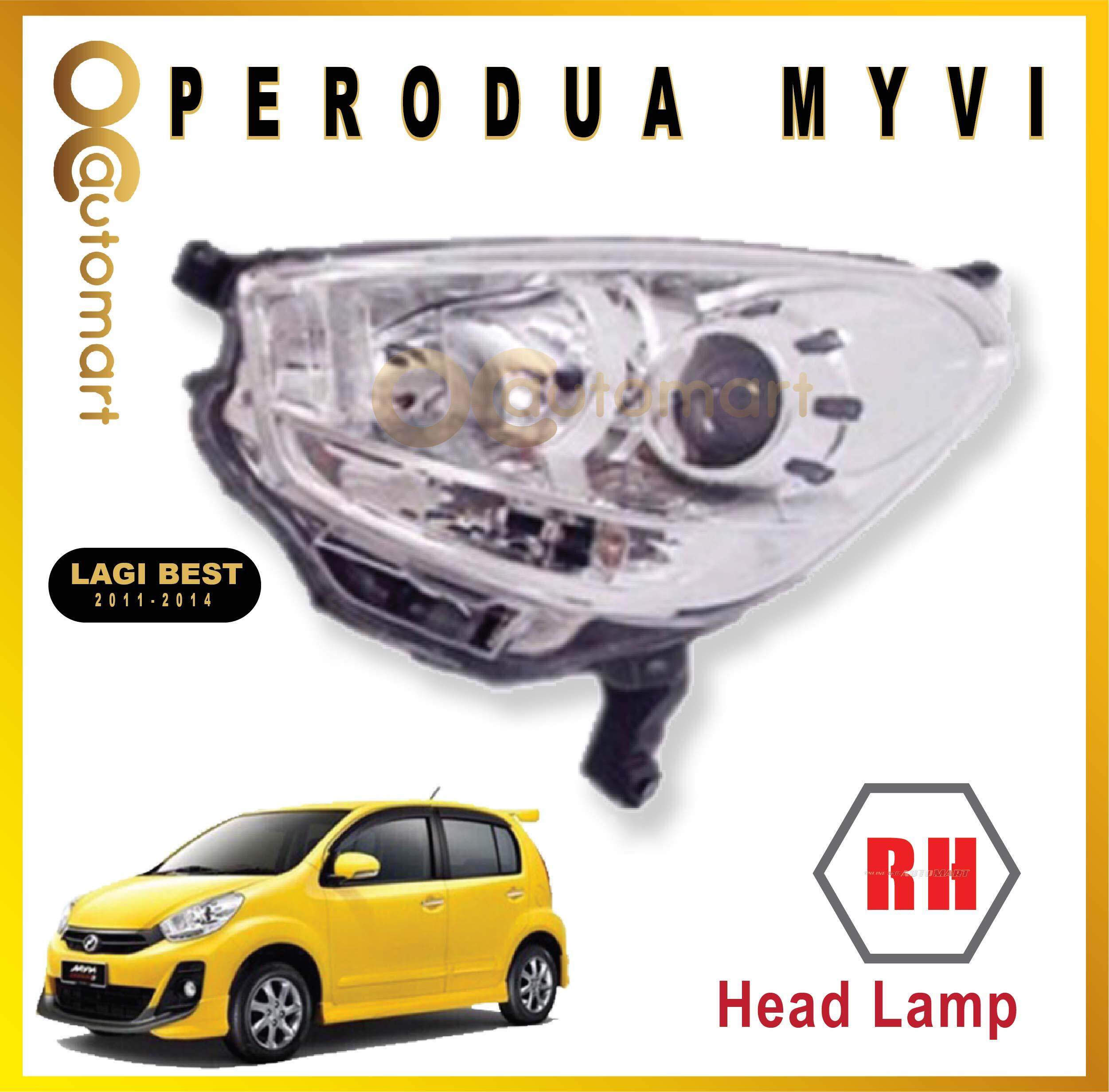 Perodua Myvi Lagi Best 2011-2014 HeadLamp / Head Lamp