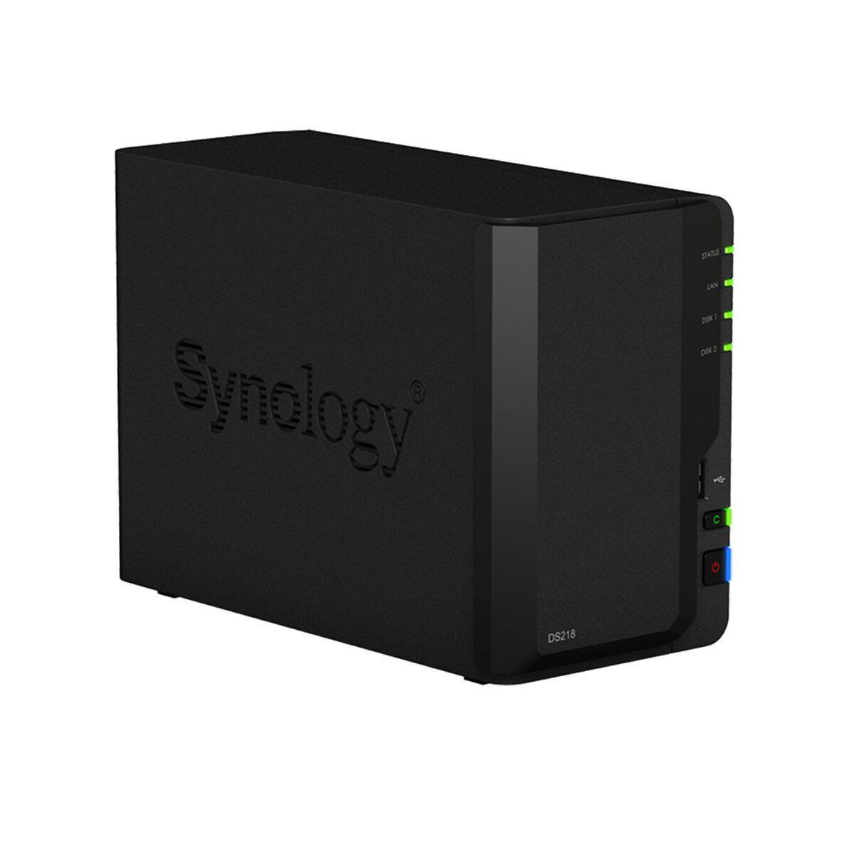 Synology Enclosure 2-BAYS/REALTEK RTD1296/QC 1.4GHz/2GB (DS218) NAS