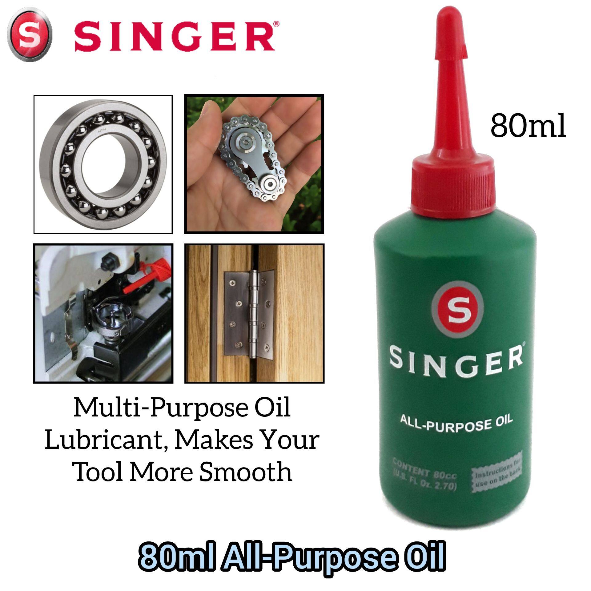 Singer AllPurpose Oil Lubricant For Mechanical Parts Bicycle Motors
