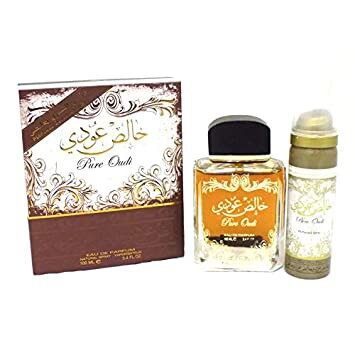 [Original Clearance ] pure Oudi perfume EDP original 100 ml +free body spray