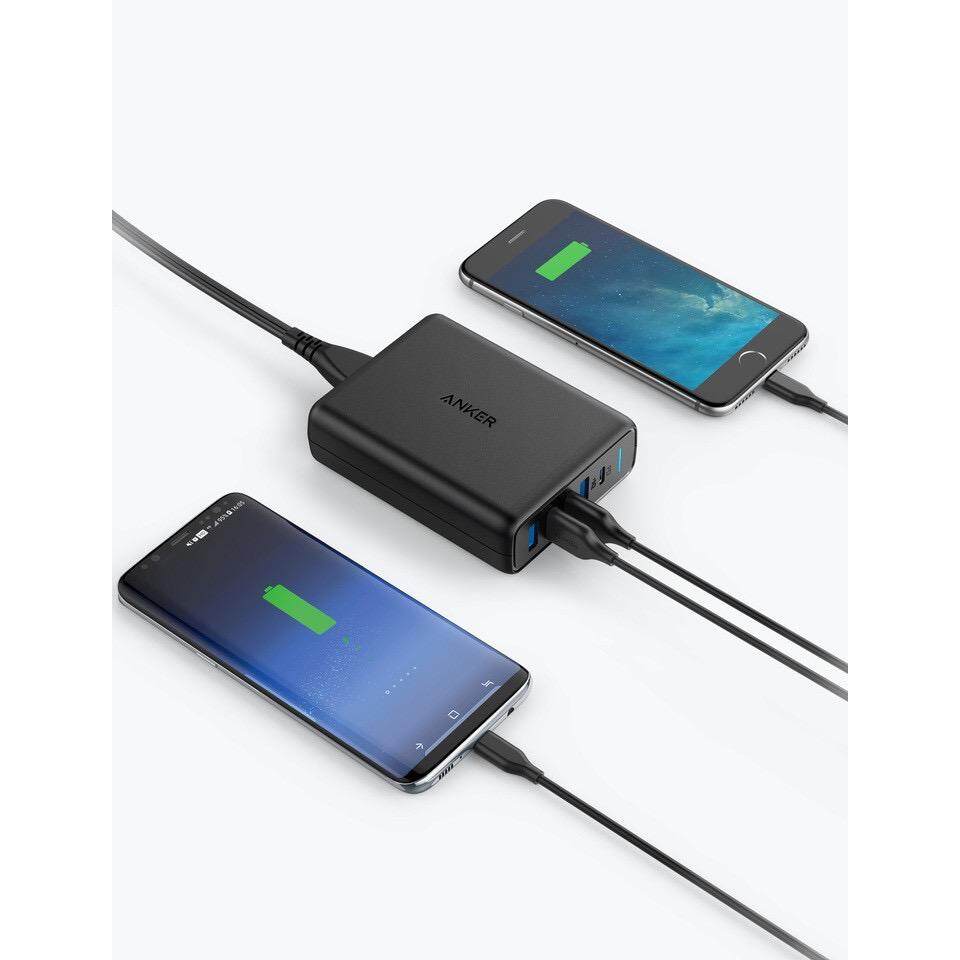 Anker A2056 PowerPort I PD with 1PD and 4 PIQ 5 Port Desktop Charger