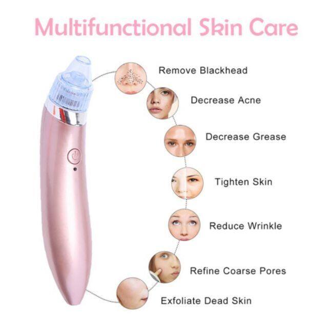 [Ready Stock ] Blackhead Remover Facial Skin Care Acne Vacuum Suction Pore Clean Machine