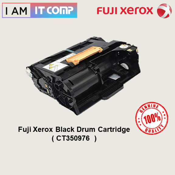 Fuji Xerox CT350976 Black Drum Cartridge High Capacity 100K Pages For Docuprint P455D M455DF Printer ( CT350976 )