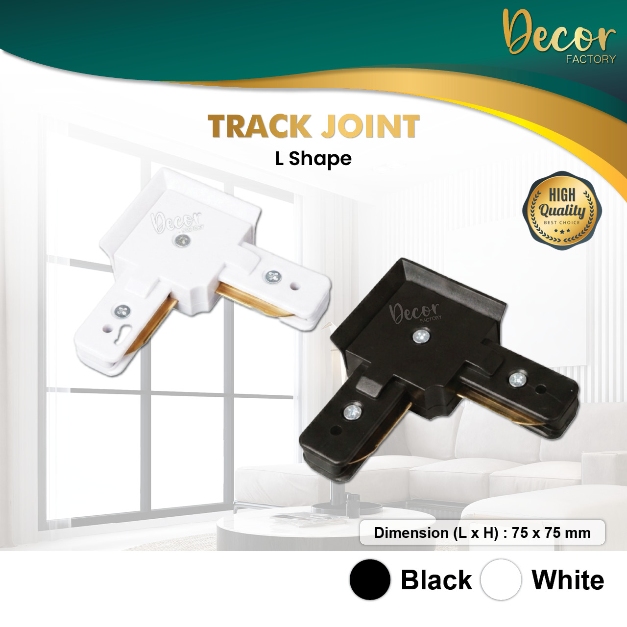 [ 3 YEARS WARRANTY ] LED Track Light 7W 12W 20W 35W Spotlight Ceiling Lighting Track Rail Track Joint Lampu Track