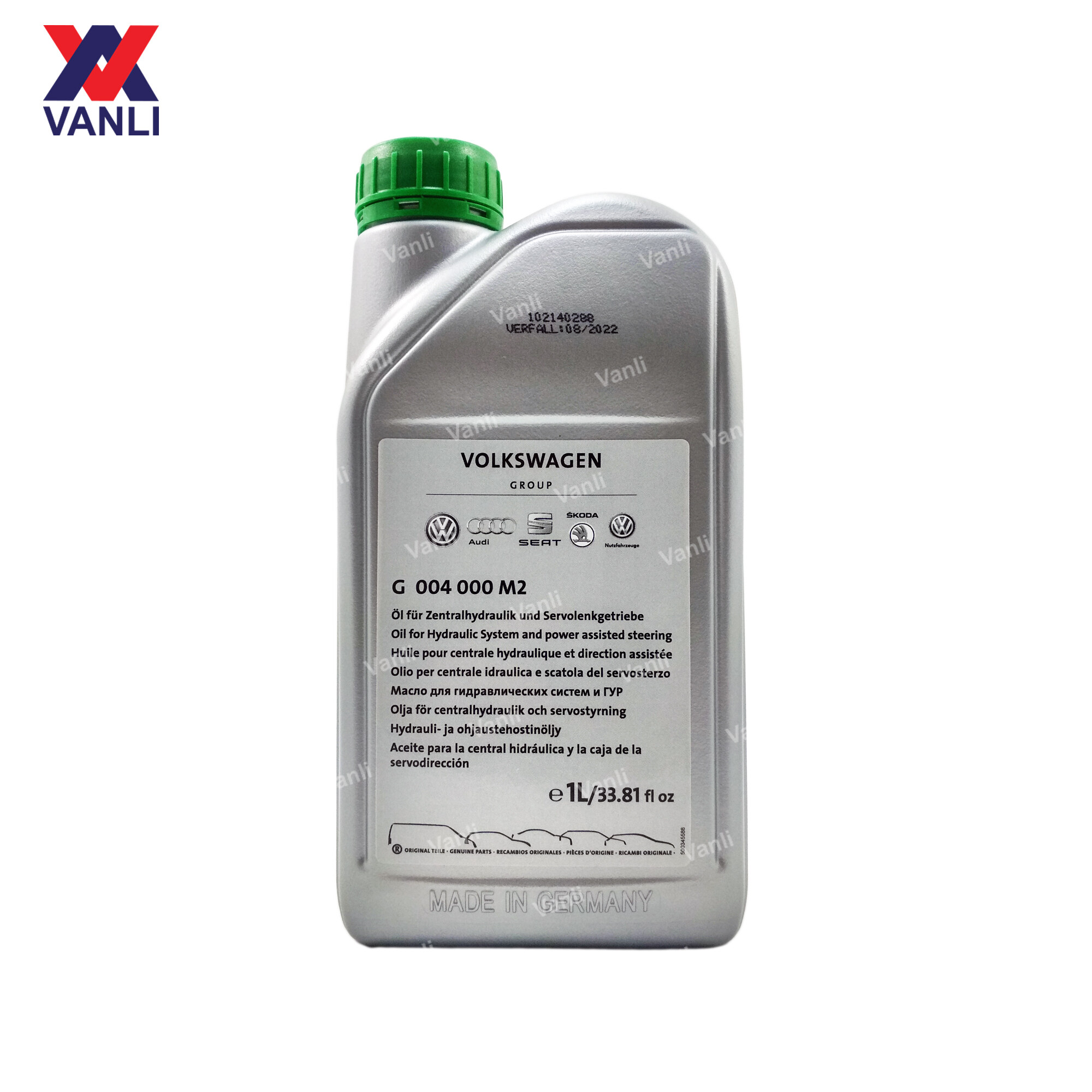 Volkswagen Group Power Steering Fluid (1 Liter) for All Model G 004