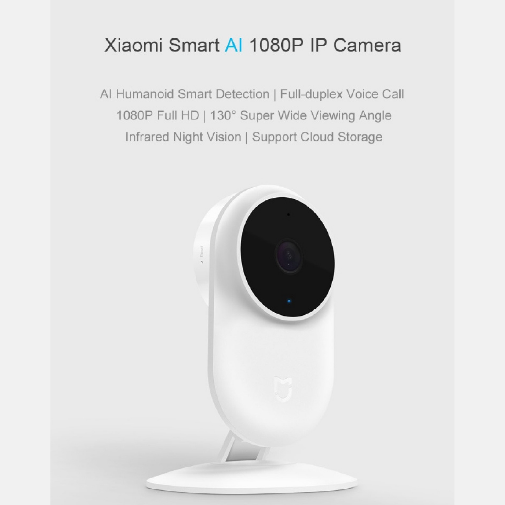 Xiaomi Smart IP Camera | 130 Degreed Wide Angle | 1080P FHD | Motion Detection