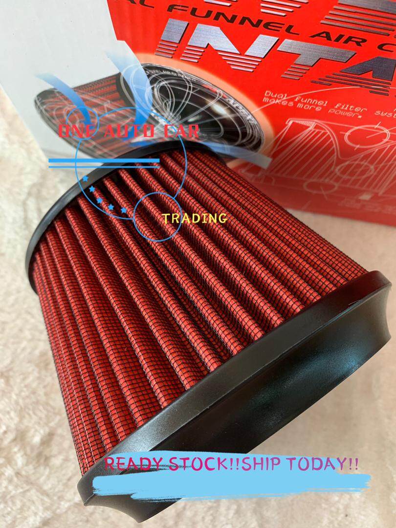 Apexi Car Power Intake Air Filter Dual Funnel Air Cleaner ( 75mm / 3 Inch )