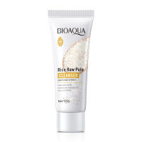 BIOAQUA Rice Raw Pulp Cleanser Deep Cleansing Care Lifting Skin Rejuvenation Facial Cleanser 100g