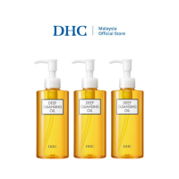 [TRIPLE PACK] DHC Deep Cleansing Oil (200ml x3) - Gentle Make Up Remover / Organic Olive Oil