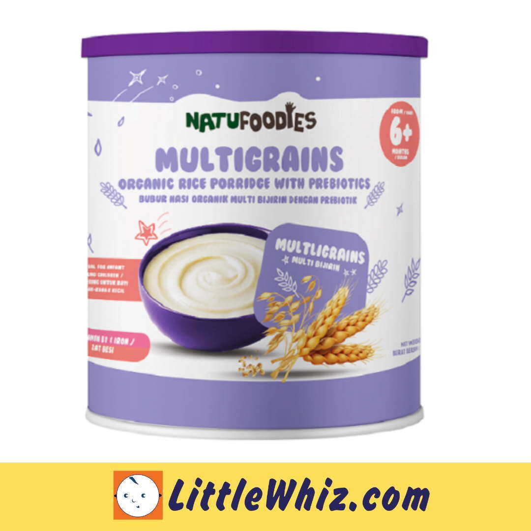 Natufoodies: Organic Rice Porridge 200g