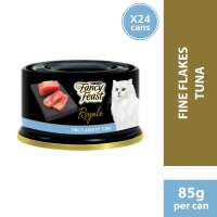 FANCY FEAST Royale Fine Flakes of Tuna Wet Cat Food (24 x 85g)