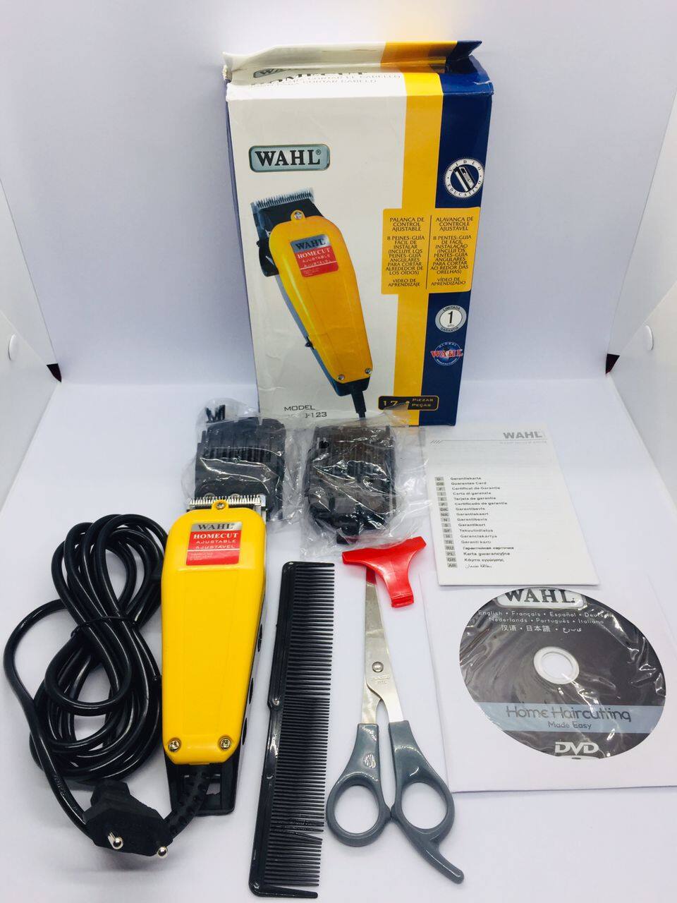 Wahl Professional Taper Hair Clipper /Trimmer 2000 Yellow Black and