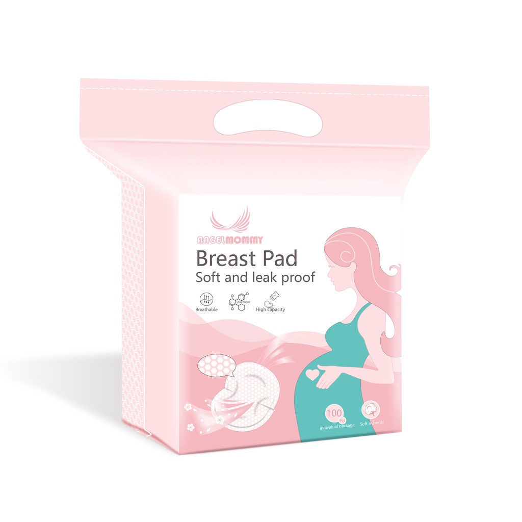 100pcs UOBOU Maternity Pad Nursing Pad Disposable Breast Pad Breastpad Breastfeeding