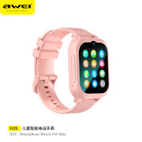 Awei H29/H30 Childrens phone Smart watch GPS Accurate Locating Video Call 4G network Waterproof rate IP67 Ultra Long Battery smartwatchs for boys girls kids children