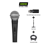 Shure SM58 Handheld Dynamic Vocal Microphone With Stand Adapter SM58LC