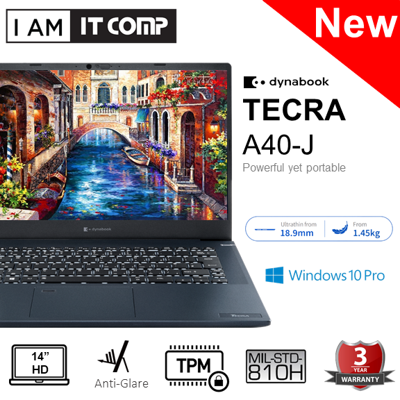 (Pre-Order) Dynabook Tecra A40-J PMM10L-0L702C / PMM10L-0L702U / PMM10L-05602C / PMM10L-05602U ( i5-