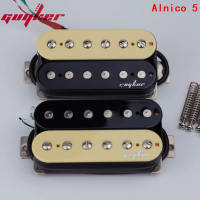 GUYKER Electric Guitar Humbucker Pickups Double Coil Guitar Bridge Pickup & Neck Pickups Set - Black