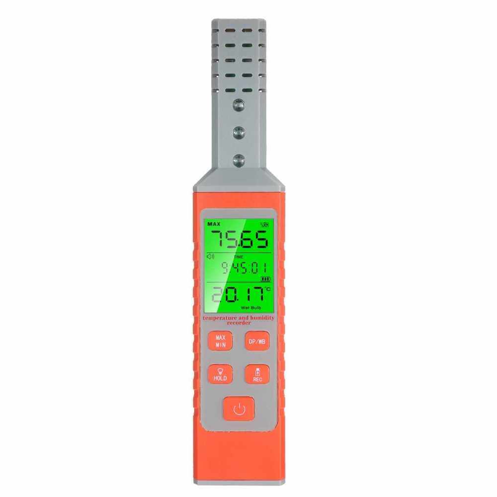 Handheld USB Temperature And Humidity Recorder Support Real-Time ...