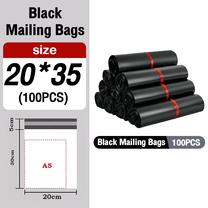 100pcs packing bag S M L XL gray courier pouch plain pouch express pouch Parcel Pouch Shipping Pouch