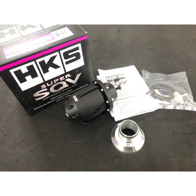 JDM HKS SQV Blow Off Valve Adaptor with HKS Blow Off Valve SSQV 2