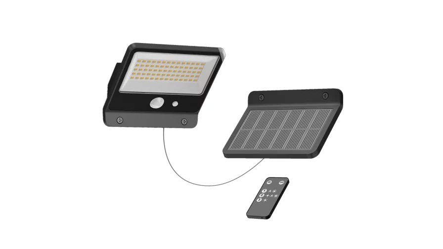 Philips Mulys 8W LED Outdoor Security Solar Wall Lights 6500K (Cool daylight)