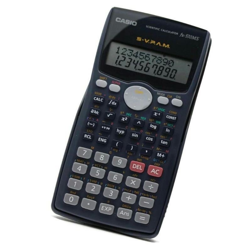 [Ready Stock ] Casio Scientific Calculator for School & Office fx-570ms