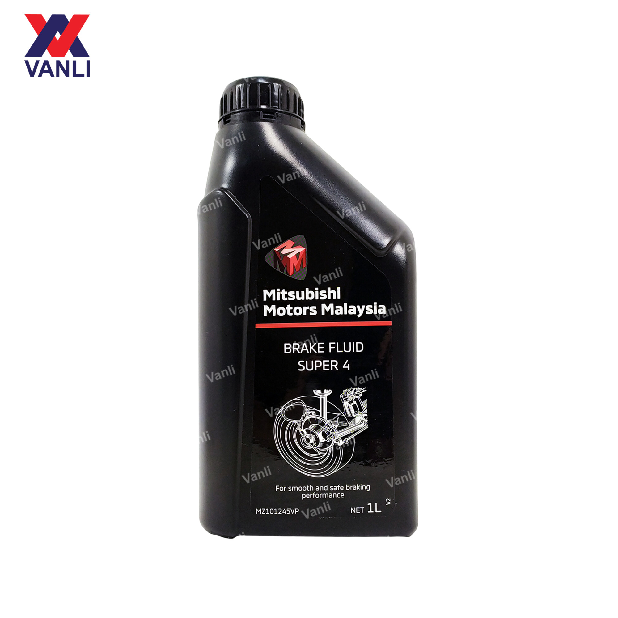 Mitsubishi Brake Fluid Super 4 DOT4 (1Liter) MZ101245VP Price