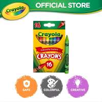 Crayola Crayons 16 Colors - Regular Size Crayon - Classic Color - Safe & Non Toxic - For Age 3+