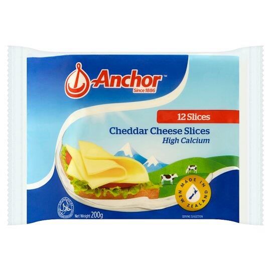 CHEESE Anchor Cheddar Cheese Slice (12slices - 200g) RATATOO MARKET