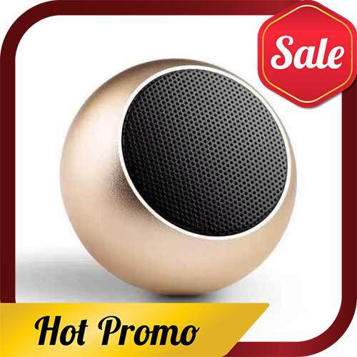 Mini Speaker Wireless Bluetooth Speaker TWS Connection Pocket-sized Portable Sound Box Hands-free with Mic for iOS Android Smartphone Tablet PC (Gold)