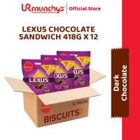 [CARTON] MUNCHYS LEXUS CHOCOLATE SANDWICH 418G X 12