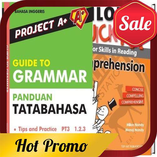 (LOCAL READY STOCK) Improve English Grammar Knowledge and Reading Comprehension Skills Set For PT3 & SPM (2 Titles)
