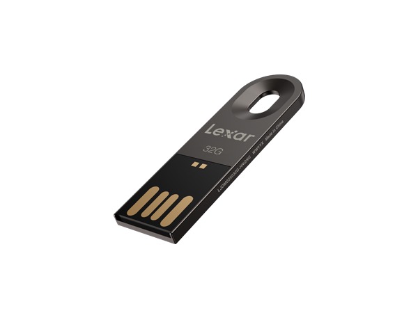LEXAR Jumpdrive M25 USB 2.0 flash drive, 32GB/ 64GB, Ultra-slim with sleek metal design,