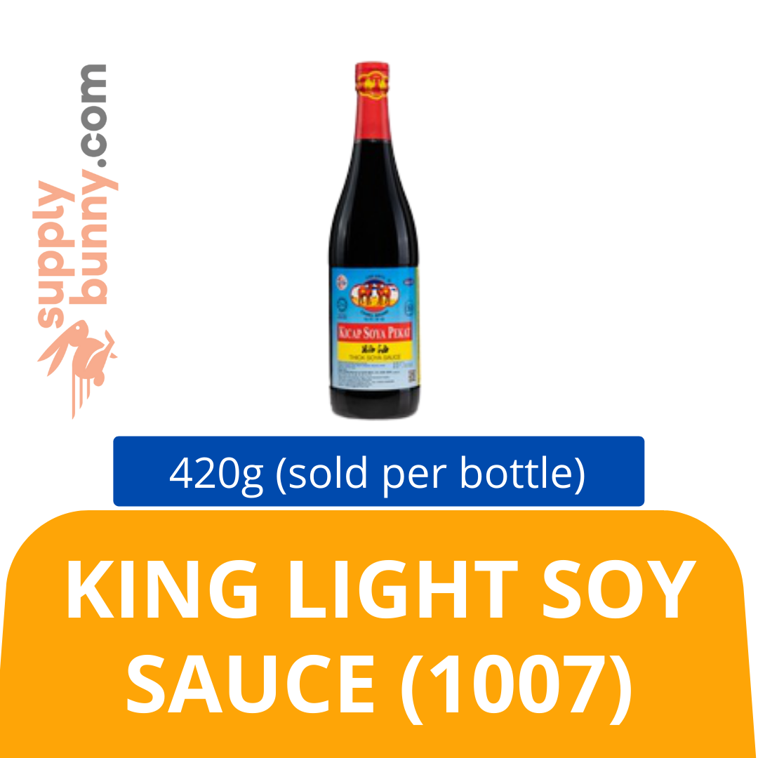 King Light Soy Sauce (1007) 420g (sold per bottle) 小宝宝生抽王 PJ Grocer King Light Soy Sos