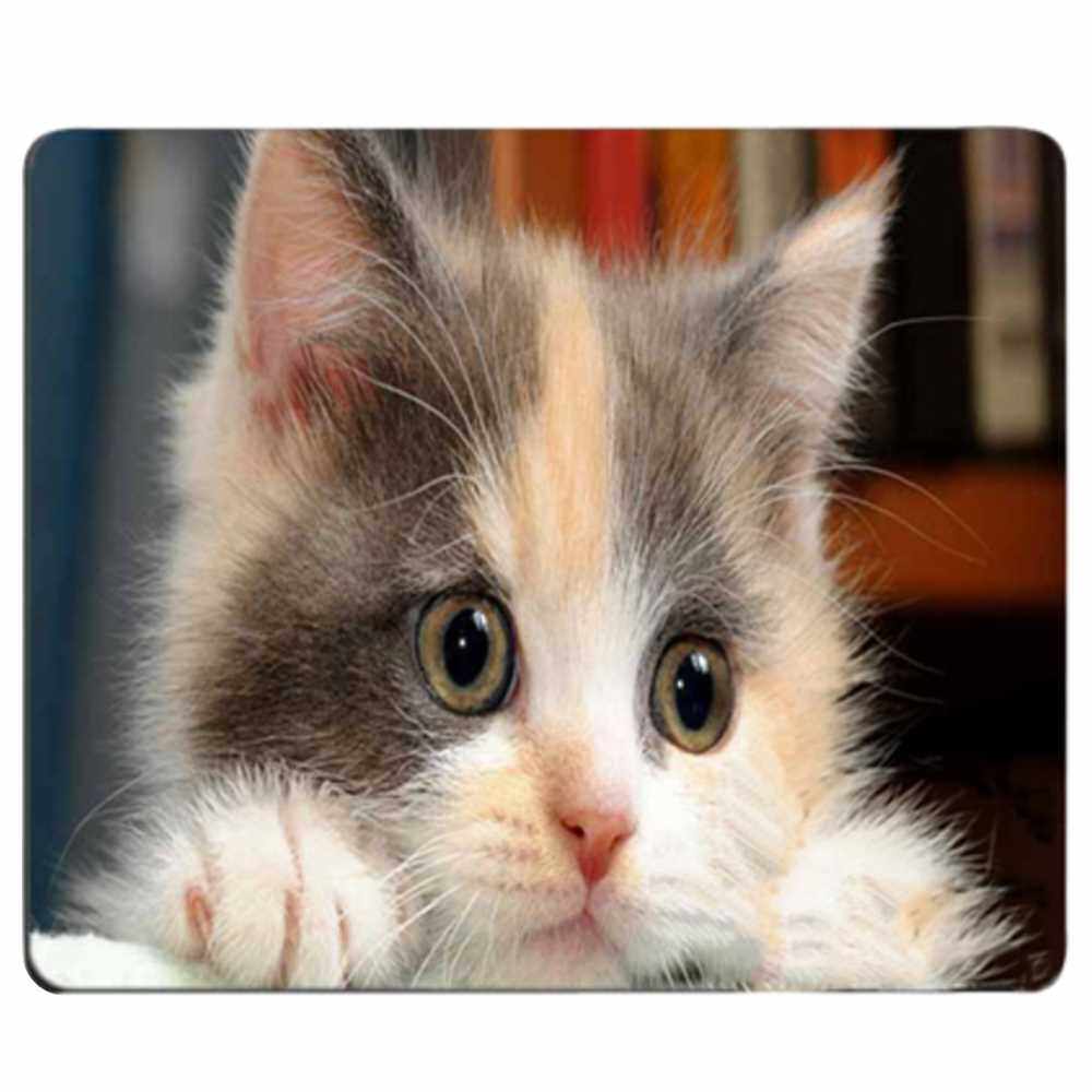 CAT-1 Mouse Pad Cute Cat Picture Anti-Slip Gaming Mouse Mat for PC Computer Laptop MackBook (1)