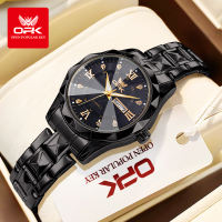 OPK Watch For Women Waterproof Original Korean Style Luxury Elegance Quartz Women Casual Watches Stainless Strap Luminous Calendar Wristwatch For Women